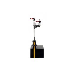 Junction Signal Gwr Right Hand With Two Arms, Shorter Post To Right