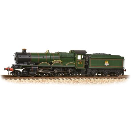 GWR 'Castle' 5041 'Tiverton Castle' BR Lined Green (EE)
