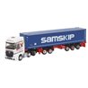 Oxford Diecast Mercedes Actros D-TEC Combitrailer Trailer John Mitchel