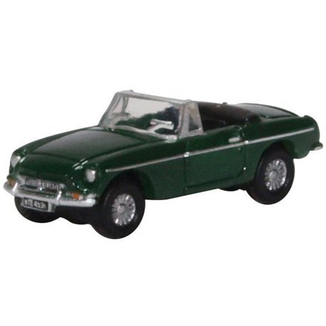 Oxford Diecast MGB Roadster British Racing Green