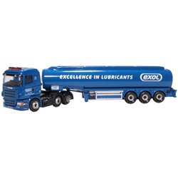 Oxford Diecast Scania Highline Tanker DHL/JET