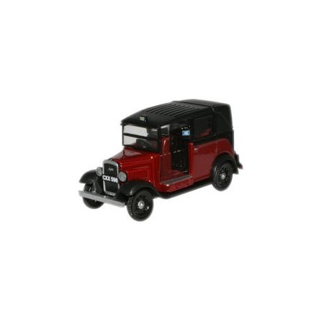 BURGUNDY AUSTIN LOW LOADER