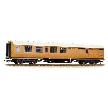 Thompson 3rd Class Brake Corridor LNER Teak