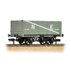 7 Plank End Door Wagon NE Grey
