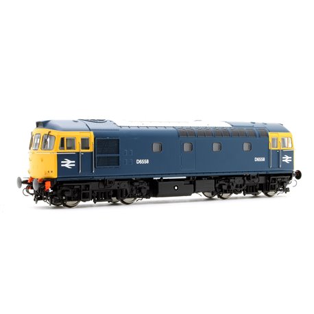 Class 33/0 D6558 Blue Full Yellow Ends