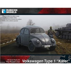 Volkswagen Beetle Type 1 "Kafer" - 1:56 scale (28mm) Wargame Plastic Kit