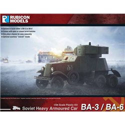 Soviet BA-3 / BA-6 Heavy Armoured Car