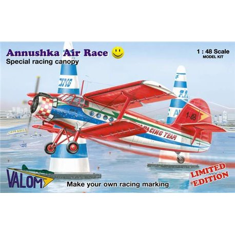 Antonov An-2 'Colt' with decals for Annushka Air Race 1:48 model kit