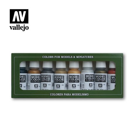 Model Color Set - Metallics (x8)