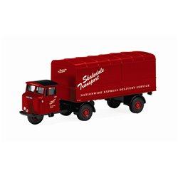 Mechanical horse-delivery wagon
