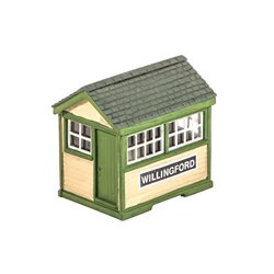 Ground level signal box