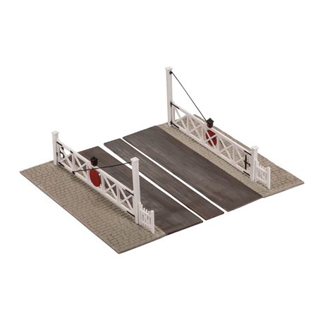 Level crossing gates
