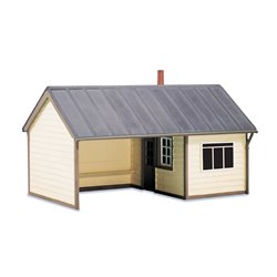 Station Platform Shelter, timber