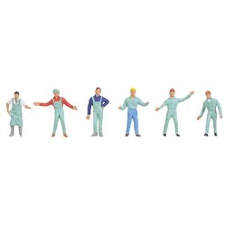 Factory Workers (6) Figure Set