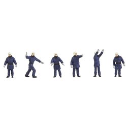 Modern Firemen (6) Figure Set