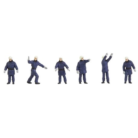 Modern Firemen (6) Figure Set