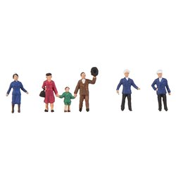 Airship Crew (3) & Passengers (3) Figure
