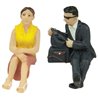 Sitting Passengers C - 2 figures set