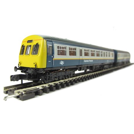 Class 101 2 Car DMU BR Blue & Grey 'Express Parcels'