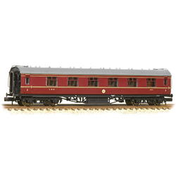 Stanier Vestibule First Corridor LMS Crimson Lake