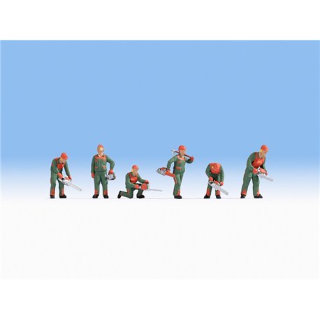 Forest Workers (6) Figure Set