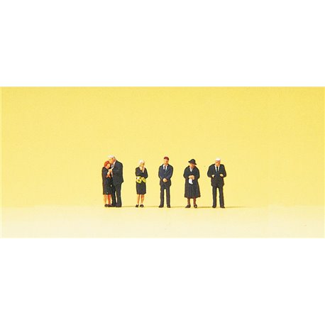 Funeral Mourners (6) Figure Set