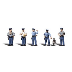Policemen - N Scale (6 pieces)
