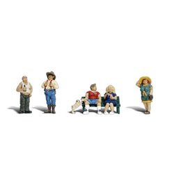 Full Figured Folks - N Scale (6 pieces)
