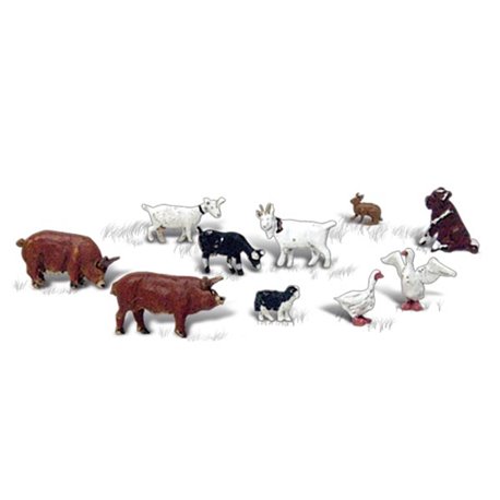 Barnyard Animals - N Scale ( pieces)