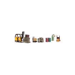 Loading Dock Details - N Scale ( pieces)
