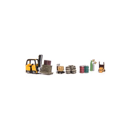 Loading Dock Details - N Scale ( pieces)