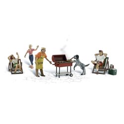 Backyard Barbeque - N Scale ( pieces)