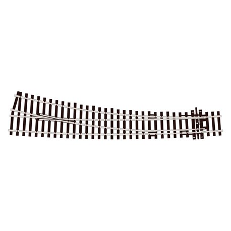 Curved Right Hand turnout Insulfrog