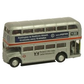 Routemaster Bus in LT Silver Jubilee livery