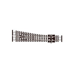 Finescale right hand small point with electrofrog