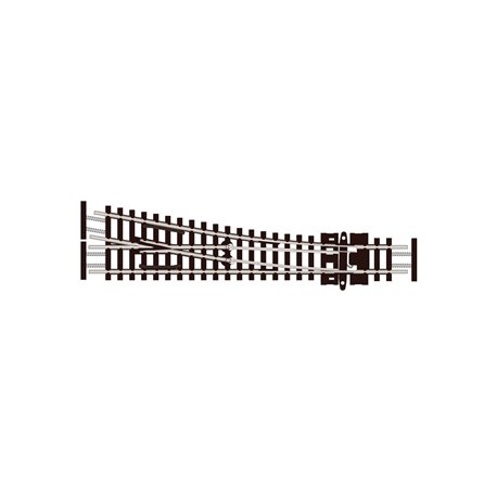 Finescale right hand small point with electrofrog