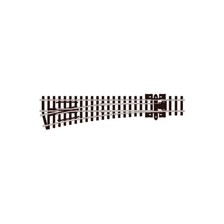 Code 80 Electrofrog Medium Left Hand Point