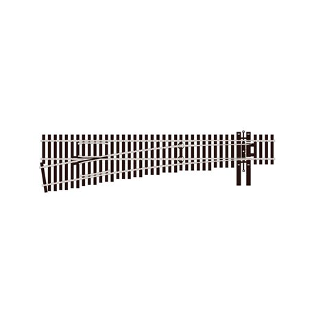 Code 83 Electrofrog 6 Left Hand Point