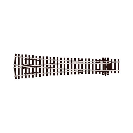 Streamline Code 100 Y Large Radius Turnout Electrofrog