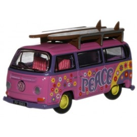 VW MINIBUS FLOWER POWER