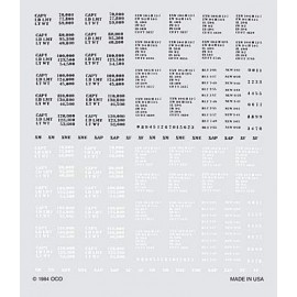 Box Car Data - Roman Blk/Wht