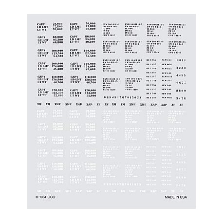 Box Car Data - Roman Blk/Wht