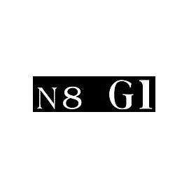 Roman R.R. Letters White 3/8-1/2