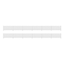Lineside Fencing, LMS Style, white. 860mm