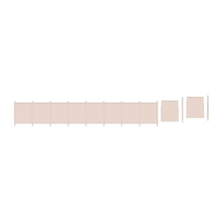 Southern Concrete Modular Fencing Panels (485mm)