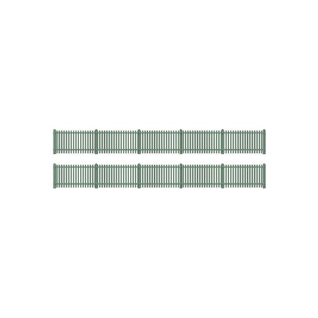 GWR Station Fencing Green - 680mm