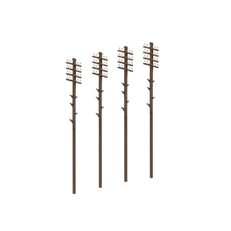 Telegraph Poles (16 per pack)