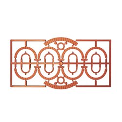 Industrial Red Brick Window Arches