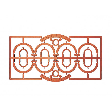 Industrial Red Brick Window Arches