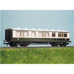 LMS (ex LNWR) Arc Roof Corridor All 3rd